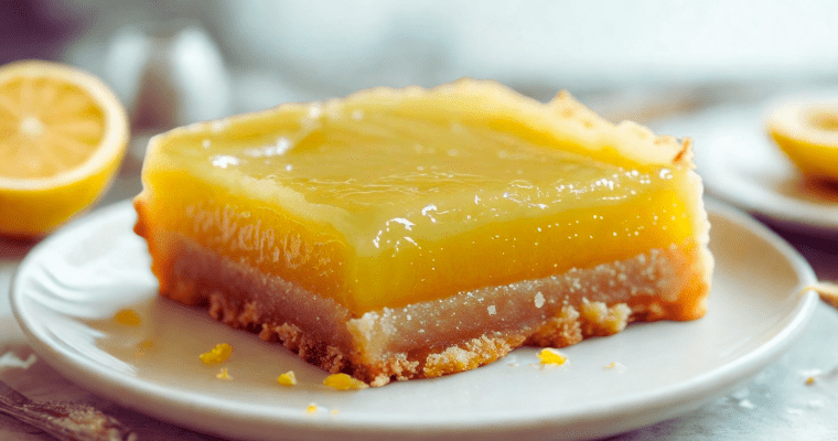 Luxe Brown Butter Lemon Bars