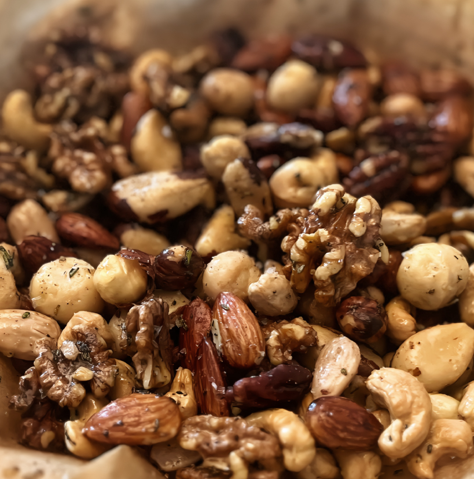 Sweet Heat Roasted Nuts